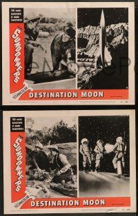 3t541 SUNDOWNERS/DESTINATION MOON 7 LCs '54 western/sci-fi double-bill, the show of shows!