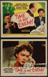 3t443 TIME IS MY ENEMY 8 LCs '54 Dennis Price, Renee Asherson, Susan Shaw!
