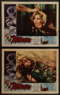 3t452 TORMENTED 8 LCs '60 Richard Carlson, Juli Reding, horror directed by Bert I. Gordon!