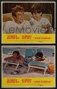 3t756 TWO FOR THE ROAD 4 LCs '67 Audrey Hepburn & Albert Finney, Stanley Donen!