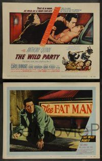 3t495 WILD PARTY 8 LCs '56 Anthony Quinn, it's the new sin that is sweeping America!