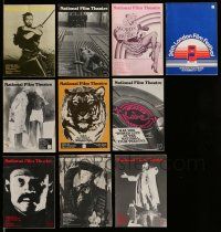 3w121 LOT OF 10 NATIONAL FILM THEATRE ENGLISH MAGAZINES '82 filled with movie images & info!