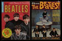 3w234 LOT OF 2 BEATLES MAGAZINES '60s filled with great exclusive photos, secrets & other info!