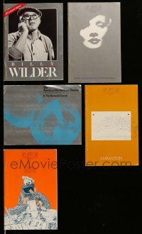 3w175 LOT OF 5 AMERICAN FILM INSTITUTE MAGAZINES '70s-80s Billy Wilder, Marlene Dietrich & more!