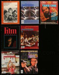 3w145 LOT OF 7 MOVIE MAGAZINES '70s-90s Steven Spielberg, Schwarzenegger in Total Recall & more!