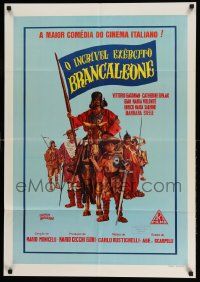 3x006 FOR LOVE & GOLD Brazilian '66 Mario Monicelli's L'armata Brancaleone, Vittorio Gassman!