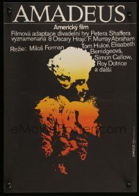 3x137 AMADEUS Czech 11x16 '84 Milos Foreman, Mozart biography, Tom Hulce, different at by Weber!