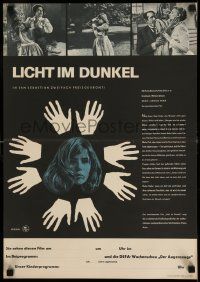 3x073 MIRACLE WORKER East German 16x23 '64 Bancroft as Annie Sullivan & Duke as Helen Keller!