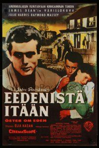 3x010 EAST OF EDEN Finnish '55 first James Dean, John Steinbeck, directed by Elia Kazan!