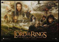 3x039 LORD OF THE RINGS TRILOGY Swiss '03 Peter Jackson, Tolkein, cool montage image!
