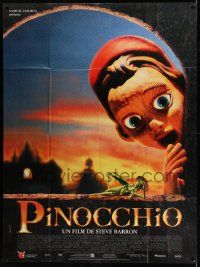 3y648 ADVENTURES OF PINOCCHIO French 1p '96 wooden puppet turns into a real boy!
