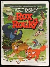 3y751 FOX & THE HOUND French 1p '81 two friends who didn't know they were supposed to be enemies!