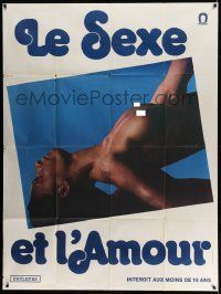 3y863 MONDO FREUDO French 1p '68 different close up of sexy topless woman, psychiatric sex!