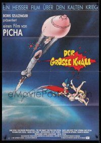 3y420 LE BIG-BANG German 33x47 '87 Picha's outrageous feature-length sex cartoon, great art!
