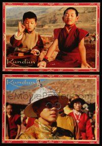 3y332 KUNDUN set of 4 German LCs '98 Martin Scorsese, the 14th Dalai Lama of Tibet!