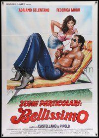 3y296 SEGNI PARTICOLARI BELLISSIMO Italian 1p '84 Casaro art of barechested Celentano & sexy Moro!