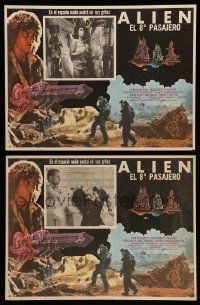 3y503 ALIEN 4 Mexican LCs '79 Sigourney Weaver, Ridley Scott sci-fi classic, different images!