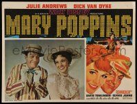 3y562 MARY POPPINS pre-Awards Mexican LC '65 Julie Andrews & Dick Van Dyke, Disney classic!
