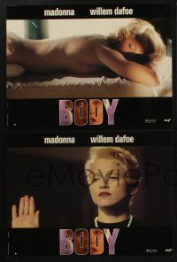3y640 BODY OF EVIDENCE 8 French LCs '93 includes two images of sexy naked Madonna, Willem Dafoe!
