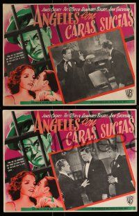 3y490 ANGELS WITH DIRTY FACES 7 Mexican LCs R50s many great James Cagney scenes, two with Bogart!