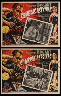 3y485 MIDNIGHT 8 Mexican LCs R50s Humphrey Bogart, Sidney Fox, great different deceptive art!
