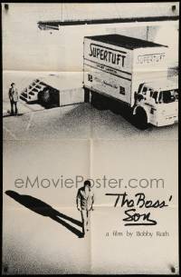 3z121 BOSS' SON teaser 1sh '78 Bobby Roth, Asher Brauner, Rita Moreno, cool truck art image!