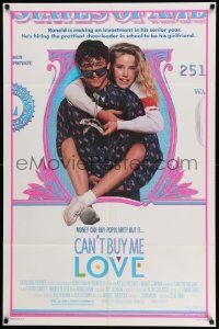 3z143 CAN'T BUY ME LOVE 1sh '87 Patrick Dempsey hires cheerleader to be his girlfriend
