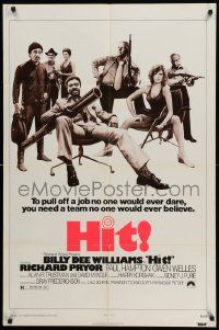 3z390 HIT 1sh '74 Billy Dee Williams w/giant bazooka, Richard Pryor, Paul Hampton!