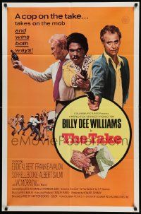 3z860 TAKE int'l 1sh '74 Billy Dee Williams is a brother who takes on the mob and wins both ways!