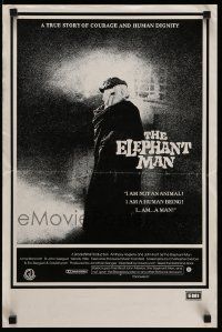 4b020 ELEPHANT MAN Aust special poster '80 John Hurt, Anthony Hopkins, directed by David Lynch!