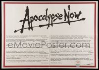 4b523 APOCALYPSE NOW reviews German '79 Robert Duvall, Martin Sheen, Francis Ford Coppola!