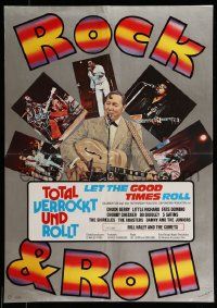 4b577 LET THE GOOD TIMES ROLL German '73 Chuck Berry, Bill Haley & real '50s rockers!