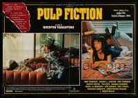 4b109 PULP FICTION Italian 18x26 pbusta '94 Quentin Tarantino, Uma Thurman, Tim Roth as Ringo!