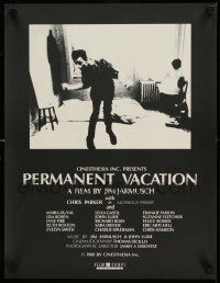 4b014 PERMANENT VACATION Swiss '80 cool image of John Lurie, directed by Jim Jarmusch!