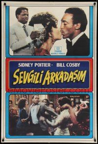 4b372 PIECE OF THE ACTION Turkish '77 Sidney Poitier, Bill Cosby, Tracy Reed!