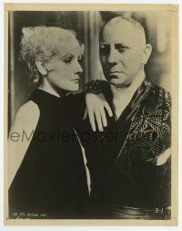 4d008 AS YOU DESIRE ME 8x10.25 still '32 close portrait of blonde Greta Garbo & Erich von Stroheim