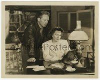 4d060 GUY NAMED JOE 8x10.25 still R55 dead Spencer Tracy watches Irene Dunne look at his picture!