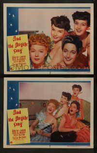 4f872 AND THE ANGELS SING 2 LCs '44 Dorothy Lamour, Betty Hutton, Diana Lynn & Mimi Chandler!