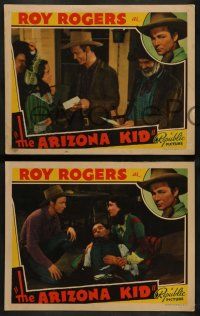 4f521 ARIZONA KID 6 LCs '39 Roy Rogers, Gabby Hayes, pretty Sally March