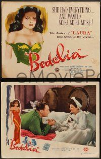 4f048 BEDELIA 8 LCs '47 sexy Margaret Lockwood is the wickedest woman who ever loved!