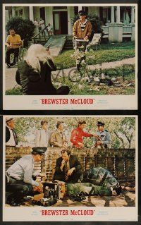 4f079 BREWSTER McCLOUD 8 LCs '71 directed by Robert Altman, Bud Cort, Sally Kellerman, cool images!