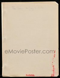 4g016 ADVENTURES OF THE YELLOW KID script '70s unproduced screenplay by Jay Robert Nash!