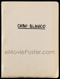 4g089 CABOBLANCO revised script January 2, 1979 screenplay by Milton Gelman, Morton Fine & Hunter!