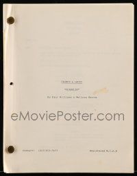 4g091 CAGNEY & LACEY TV script '80s screenplay by Paul Williams & Melissa Kester, Franklin!