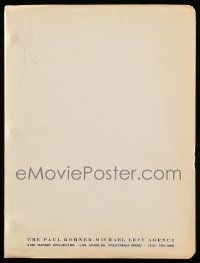 4g114 CLYDE script '70s unproduced screenplay by Clyde Ware, story co-written by Martin Sheen!