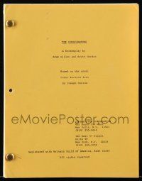 4g120 CONSPIRATORS script '70s unproduced screenplay by Gillon & Gordon, from Joseph Conrad!