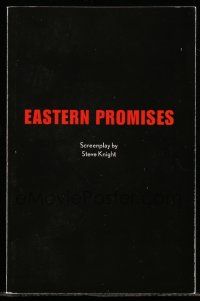 4g177 EASTERN PROMISES For Your Consideration 5.5x8.5 script November 12, 2006 screenplay by Knight