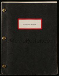 4g192 ESCAPE FROM ALCATRAZ script '78 screenplay by Richard Tuggle, intended for Charles Bronson!