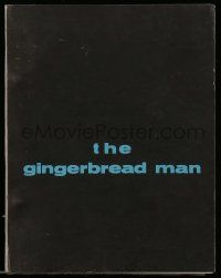 4g248 GINGERBREAD MAN first draft script '66 unproduced, by Mage & Revon, Richard Parker novel!