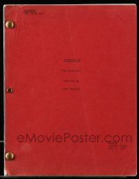 4g271 GUNSMOKE TV second draft script May 7, 1974, screenplay by John Mantley, The Iron Men!